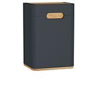 Armoire mi-haute VitrA Sento 60878 40 x 29,5 x 56 cm, anthracite mat, décor, 1 porte, charnière à droite