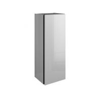 Armoire mi-hauteur de burgbad Junit UHHX035, charnière à droite, 1 porte, largeur : 350mm, UHHX035RF3148G0175, Couleur: Blanc Brillant / Blanc Brillant / Blanc Brillant