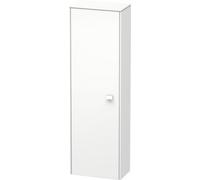 Armoire mi-hauteur Duravit Brioso 133,0x42,0x24,0 cm, 1 porte, charnières à droite, BR1300R1018, Couleur: Décor blanc mat, poignée chromée