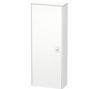 Armoire mi-hauteur Duravit Brioso 133,0x52,0x24,0 cm, 1 porte, charnières à droite, BR1301R1018, Couleur: Décor blanc mat, poignée chromée