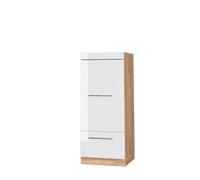 armoire micro-ondes Fame-Line, 60 cm, Blanc Haute brillance, Vicco