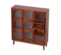 Armoire miniature faite à la main pour maisons de poupée, chambre à coucher, salon, décorations artisanales, accessoires de photographie, modèle d ' armoire, accessoires pour maisons de poupée