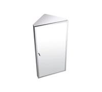 Armoire Miroir Salle de Bain Charnières en Acier Inoxydable Meuble Mural Salle de Bain avec Miroir Image Claire Convient pour Les Écoles et Les Hôtels(A)