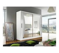 Armoire - Mobilier1.fr - Atlanta 124 - Glissement - Blanc - White