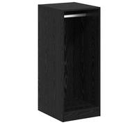 Armoire moderne en bois d'ingénierie - vidaXL - Chêne Noir - 41x48x102 cm - Grand espace de stockage - 3 étagères
