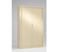 Armoire Monobloc à Rideaux 1/3 Penderie H198xL120xP43 cm Beige (1015) Rideaux Beige Beige - Beige G
