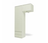 Armoire Montana Selection Attire II avec Tringle 140-Pomelo