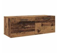 Armoire Mural 100x36.5x35 cm, Bois d'Ingénierie, Finition Mate | Meuble suspendu élégant, rangement vertical efficace, style contemporain, facile à nettoyer, adapté salle de bain et chambre