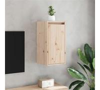 vidaXL Armoire murale 30x30x60 cm en bois de pin massif
