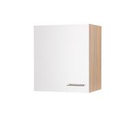 Armoire Murale 50 Cm Chêne Scié Blanc Merle Respekta