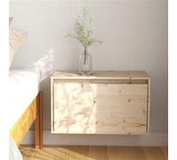 Vidaxl Armoire Murale 60x30x35 Cm Bois De Pin Massif Marron