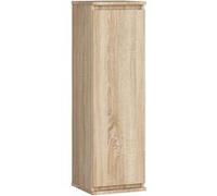Vitrine armoire AKORD W30 Chêne Sonoma 30 cm 1 porte façade Chêne Sonoma 3 étagères 30x30x99 cm