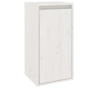 vidaXL Armoire murale Blanc 30 x 30 x 60 cm Bois de pin massif