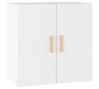 vidaXL Armoire murale 60x30x60 cm blanc en bois d'ingénierie