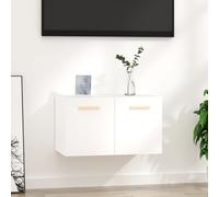 Armoire Murale Blanc 60x36,5x35cm Bois d'Ingénierie Flottante Rangement vidaXL