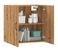 Armoire murale - Chêne artisanal - 60x31x60 cm - 2 portes - Bois d'ingénierie