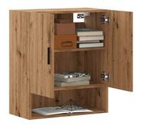vidaXL Armoire murale Chêne artisanal Bois d'ingénierie 60x31x70 cm Marron