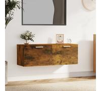 Armoire Murale Chêne Fumé 100x36,5x35 cm Bois d'Ingénierie Flottante vidaXL