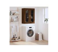 Vidaxl Armoire Murale Chêne Marron 69,5x34x90 Cm Multicolore