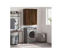 Armoire Murale Placard Meuble Rangement Suspendu Salon Bois d'Ingénierie vidaXL