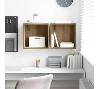 vidaXL Armoire murale Chêne Sonoma Bois d'ingénierie 37x37x37 cm