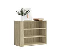 vidaXL Armoire murale chêne sonoma 75x35x60 cm bois d'ingénierie Marron