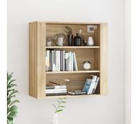 Armoire Murale Chêne Sonoma 80x33x80 cm Bois d'Ingénierie Suspendue vidaXL