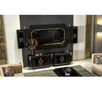 Armoire murale classique de style gothique Meuble TV Panneau rtv sideboard