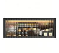 Armoire Murale Cuisine Lampe à détection Intelligente étanche et résistante à l'humidité, Grande capacité 20 kg Armoire Cuisine pour Garage Atelier(23.62 * 12.99 * 8.66in)
