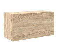 Armoire murale de bain chêne sonoma 60x25x30 cm bois ingénierie