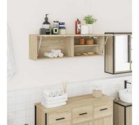 vidaXL Armoire Murale de Bain chêne Sonoma 100x25x40cm Bois ingénierie