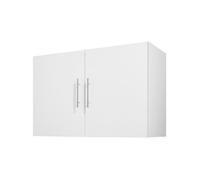 VEVOR Armoire murale de buanderie placard rangement 91,4 cm 2 niveaux 2 portes