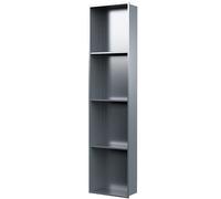 Armoire murale de douche en acier inoxydable, étagère nizer pour salle de bain, salle de bain, solution intégrée pour la maison, gain de place, design moderne pour un accès facile