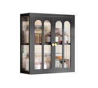 Armoire murale de salle de bain - NoDrill Étagère de rangement pour toilettes - Armoire compacte avec portes pour cuisine et salle de bain 40 x 14 x 70 cm - Organiseur gain de place.