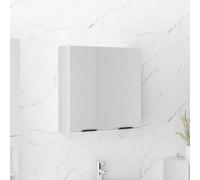 Armoire Murale de Salle de Bain Rangement Flottante Toilette Intérieur vidaXL