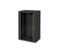 Digitus Armoire réseau Unique DN-19 20U – Rack 19 pouces mural, profondeur 450 mm, 100 kg – Noir
