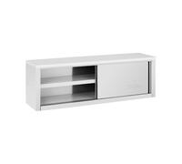 Armoire murale en inox - 1 500 x 400 x 500 mm - Capacité de 75 kg par compartiment - Royal Catering