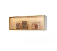 Armoire murale en métal avec lumière LED, solution de rangement peu encombrante pour salle de bain, garde-manger et organisation des médicaments