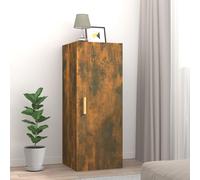 Armoire Murale Gris Béton 34,5x34x90 cm Bois d'Ingénierie Suspendue vidaXL