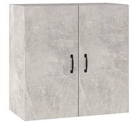 Armoire murale Gris béton 60x31x60 cm Bois d ingénierie