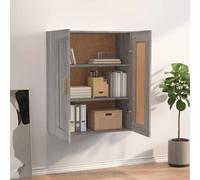 Armoire murale Gris Sonoma 69,5x32,5x90 cm Matériau dérivé du bois