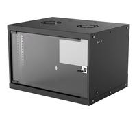 Armoire Murale Intellinet 714143 Basic Line 6HE 19 Pouces Noir 540x353x400mm