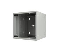 Armoire murale Lanview 10" 6U 312 x 300 x 300 mm, blanche, à monter soi-même