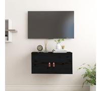 Armoire Murale Marron Miel 60x30x30 cm Bois de Pin Massif Suspendue vidaXL