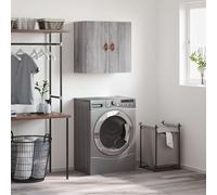 vidaXL Armoire murale Sonoma gris 60x31x60 cm, bois d'ingénierie