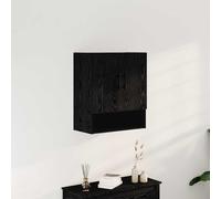 vidaXL Armoire murale Chêne noir 60 x 31 x 70 cm Bois composite