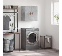 vidaXL Armoire murale suspendue gris béton 60×31×60 cm – bois d'ingénierie