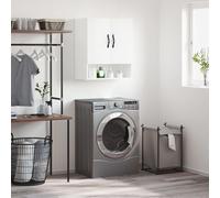 vidaXL Armoire murale suspendue 60x31x70 cm bois d'ingénierie blanc