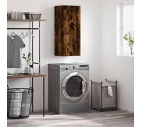 Vidaxl Meuble Mural Bois Ancien 34,5 X 34 X 90 Cm Bois D'ingénierie