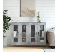 Armoire Murale Meuble de Rangement Suspendue Salon Chambre à Coucher vidaXL